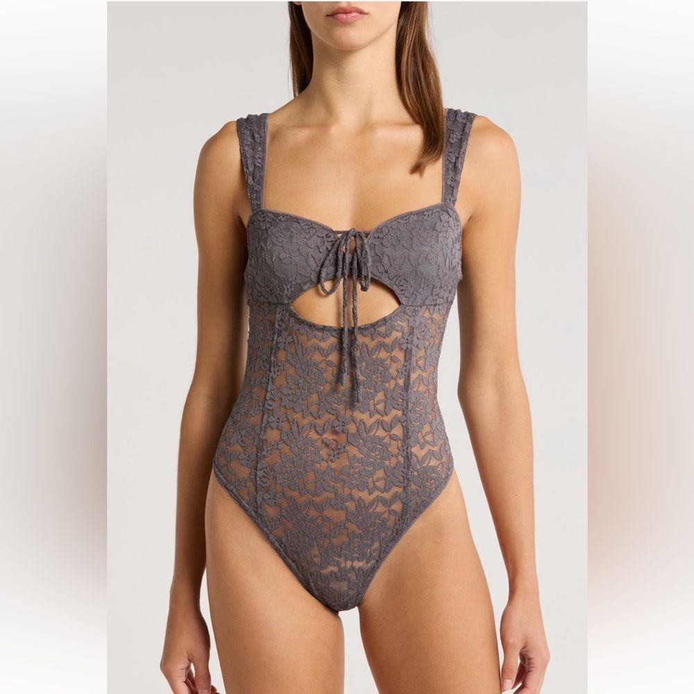 Free People Intimately Lace Bodysuit